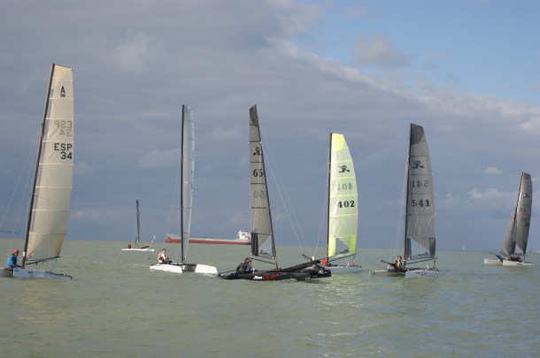 2ª Prueba de la liga de invierno de Catamaran