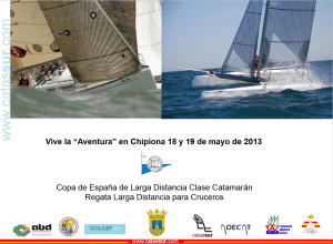 Catamaran Larga Distancia 2013