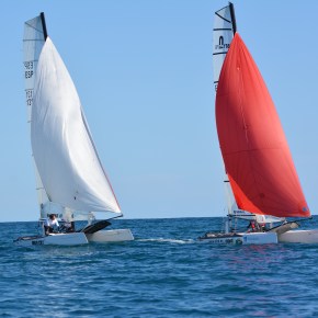 Copa de España de Catamarán: Las tripulaciones formadas por Rafa-Poti y Tinini-Angue se alzan con la 2ª y 3ª plaza de podio en&nbsp;F18.
