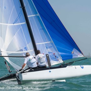 La tripulación Martín-Prat/Patrón vencedores de la IV Liga de Catamarán Puerto Sherry&nbsp;2020